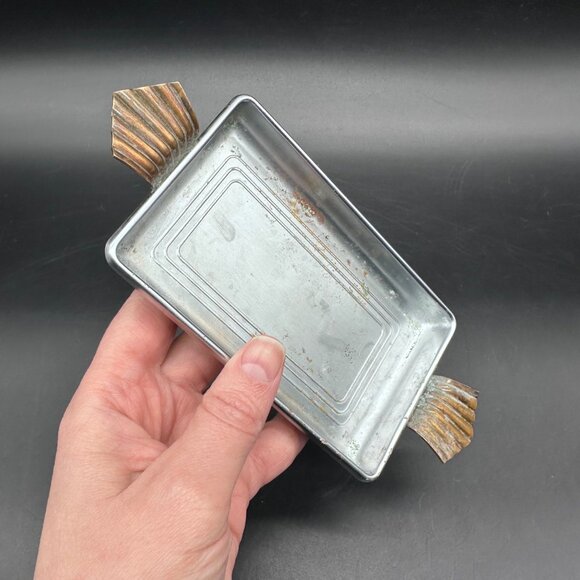 Vintage Art Deco Revere Rome NY Tray Norman Bel Geddes 1930s Chase Era Quadrille - Picture 8 of 11